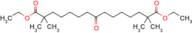 2,2,14,14-Tetramethyl-8-oxopentadecanedioic acid diethyl ester