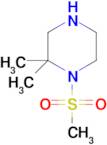 2,2-Dimethyl-1-(methylsulfonyl)piperazine