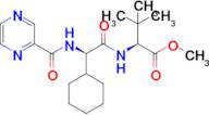 (S)-methyl 2-((R)-2-cyclohexyl-2-(pyrazine-2-carboxamido)acetamido)-3,3-dimethylbutanoate