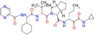 (1S,3aR,6aS)-2-((R)-2-((R)-2-cyclohexyl-2-(pyrazine-2-carboxamido)acetamido)-3,3-dimethylbutanoyl)…