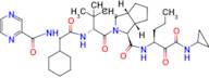 (1S,3aR,6aS)-2-((R)-2-((R)-2-cyclohexyl-2-(pyrazine-2-carboxamido)acetamido)-3,3-dimethylbutanoy...