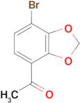 1-(7-Bromobenzo[d][1,3]dioxol-4-yl)ethan-1-one