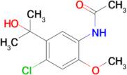 N-[4-Chloro-5-(1-hydroxy-1-methylethyl)-2-methoxyphenyl]acetamide