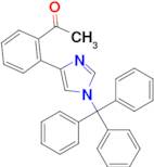 1-(2-(1-Trityl-1H-imidazol-4-yl)phenyl)ethanone