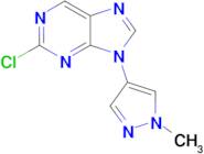 2-chloro-9-(1-methyl-1H-pyrazol-4-yl)-9H-purine