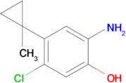 2-Amino-5-chloro-4-(1-methylcyclopropyl)phenol