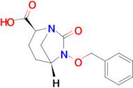 (1R,2S,5R)-6-(Benzyloxy)-7-oxo-1,6-diazabicyclo[3.2.1]octane-2-carboxylic acid