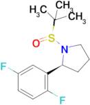 (2S)-2-(2,5-Difluorophenyl)-1-[(S)-(1,1-dimethylethyl)sulfinyl]pyrrolidine