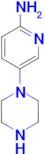 5-(Piperazin-1-yl)pyridin-2-ylamine
