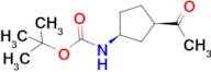 1-((3S,1R)-3-tert-Butoxycarbonyl-aminocyclopentyl)-1-ethanone