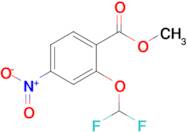 Methyl 2-(difluoromethoxy)-4-nitrobenzoate