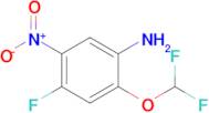 2-(Difluoromethoxy)-4-fluoro-5-nitroaniline