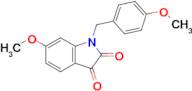 6-Methoxy-1-(4-methoxybenzyl)indoline-2,3-dione