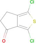 1,3-Dichloro-5,6-dihydro-4H-cyclopenta[c]thiophen-4-one