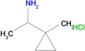 1-(1-Methylcyclopropyl)ethanamine hydrochloride