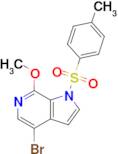 4-Bromo-7-methoxy-1-tosyl-1H-pyrrolo[2,3-c]pyridine