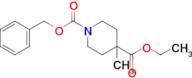 1-benzyl 4-ethyl 4-methylpiperidine-1,4-dicarboxylate