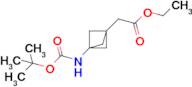 Ethyl 2-(3-((tert-Butoxycarbonyl)amino)bicyclo[1.1.1]pentan-1-yl)acetate