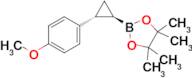 2-((1R,2R)-2-(4-methoxyphenyl)cyclopropyl)-4,4,5,5-tetramethyl-1,3,2-dioxaborolane