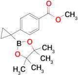 Methyl 4-(1-(4,4,5,5-tetramethyl-1,3,2-dioxaborolan-2-yl)cyclopropyl)benzoate