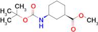 methyl (1R,3S)-3-[(2-methylpropan-2-yl)oxycarbonylamino]cyclohexane-1-carboxylate