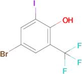 4-Bromo-2-iodo- 6-(trifluoromethyl)phenol