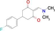 2-[(Dimethylamino)methylene]-5-(4-fluorophenyl)-1,3-cyclohexanedione