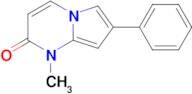 1-Methyl-7-phenylpyrrolo[1,2-a]pyrimidin-2(1H)-one