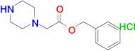 Piperazineacetic acid benzyl ester hydrochloride