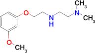 N1-(2-(3-methoxyphenoxy)ethyl)-N2,N2-dimethylethane-1,2-diamine