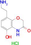 8-(2-Aminoethyl)-5-hydroxy-2H-benzo[b][1,4]oxazin-3(4H)-one hydrochloride