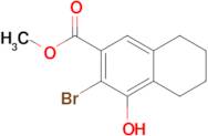 Methyl 3-bromo-4-hydroxy-5,6,7,8-tetrahydronaphthalene-2-carboxylate