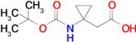 2-(1-{[(tert-Butoxy)carbonyl]amino}cyclopropyl)acetic acid