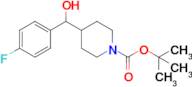 tert-Butyl 4-((4-Fluorophenyl)(hydroxy)methyl)piperidine-1-carboxylate