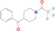 1-(4-Benzoylpiperidin-1-yl)-2,2,2-trifluoroethan-1-one