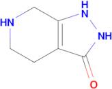 1H,2H,3H,4H,5H,6H,7H-pyrazolo[3,4-c]pyridin-3-one