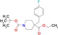 1-tert-Butyl 4-ethyl 4-(4-fluorobenzyl)piperidine-1,4-dicarboxylate