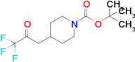 tert-Butyl 4-(3,3,3-trifluoro-2-oxopropyl)piperidine-1-carboxylate