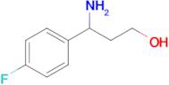 3-Amino-3-(4-fluorophenyl)propan-1-ol