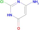 6-Amino-2-chloropyrimidin-4(3H)-one