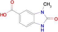3-Methyl-2-oxo-2,3-dihydro-1H-1,3-benzodiazole-5-carboxylic acid