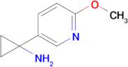 1-(6-Methoxypyridin-3-yl)cyclopropanamine