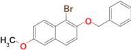 2-(Benzyloxy)-1-bromo-6-methoxynaphthalene