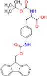 (R)-3-(4-((((9H-Fluoren-9-yl)methoxy)carbonyl)amino)phenyl)-2-((tert-butoxycarbonyl)amino)propanoi…