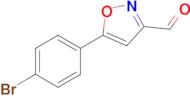 5-(4-Bromophenyl)isoxazole-3-carbaldehyde