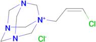 1-((Z)-3-Chloroallyl)-1,3,5,7-tetraazaadamantan-1-ium chloride