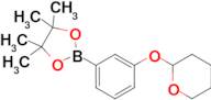 4,4,5,5-tetramethyl-2-(3-((tetrahydro-2H-pyran-2-yl)oxy)phenyl)-1,3,2-dioxaborolane