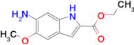 Ethyl 6-amino-5-methoxy-1H-indole-2-carboxylate