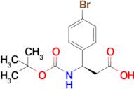 (R)-3-(4-Bromophenyl)-3-((tert-butoxycarbonyl)amino)propanoic acid