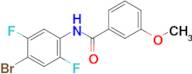 N-(4-Bromo-2,5-difluorophenyl)-3-methoxybenzamide